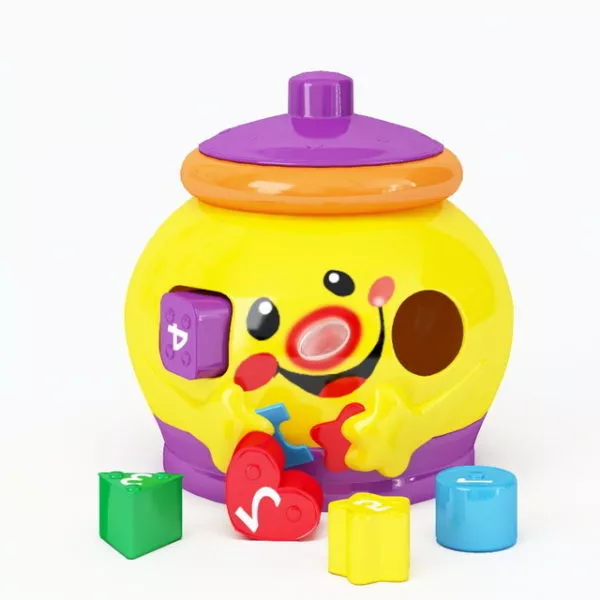 Plastic Letter Toys 3d model Plastic Letter Toys 3d model