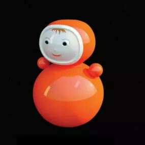 Plastic Tumbler Toy 3d model