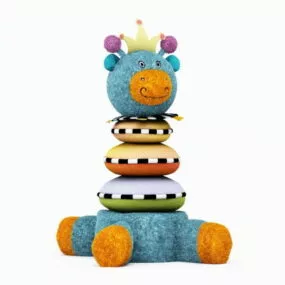 Plush Animal Toy 3d model