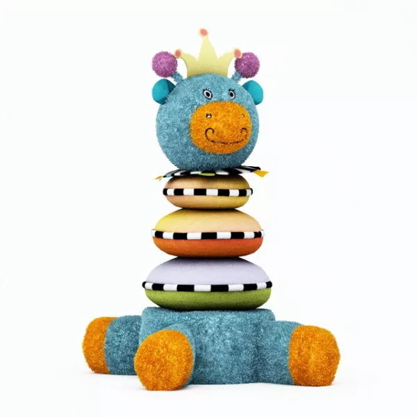Plush Animal Toy 3d model Plush Animal Toy 3d model