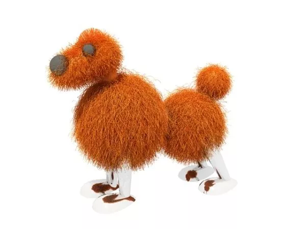 Plush Dog Toy 3d model Plush Dog Toy 3d model