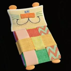 Plush Toy Figure 3d model