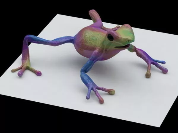 Character Poison Dart Frog 3d model Character Poison Dart Frog 3d model