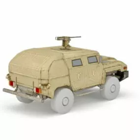 Poland Light Armoured Patrol Car 3d model