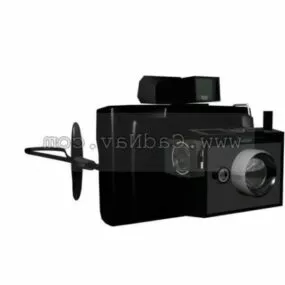 Polaroid 100 Land Camera 3d model