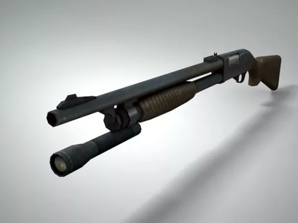 Candy Shotgun, Gaming Weapon 3d model