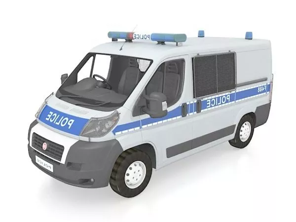 Camper Van Bus 3d model