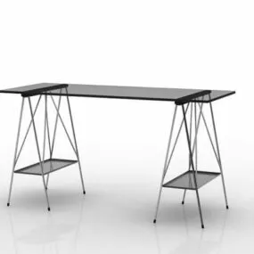 Pony Desk Furniture 3d model