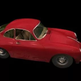 Porsche 356 Coupe 3d model