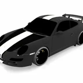 Porsche 997 Gt3 Rsr 3d model