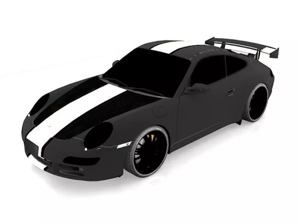 Porsche 997 Gt3 Rsr 3d model Porsche 997 Gt3 Rsr 3d model