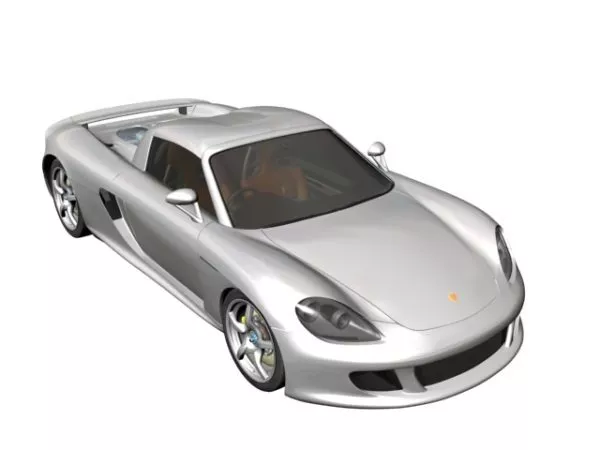 Porsche Carrera Gt Roadster 3d model Porsche Carrera Gt Roadster 3d model