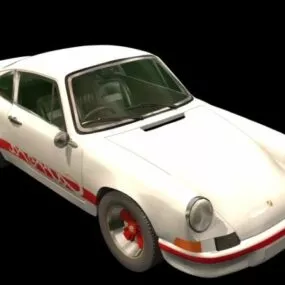 Porsche Carrera Gt Sports Car 3d model