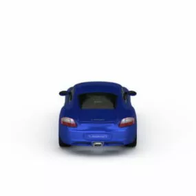 Porsche Cayman Blue Edition 3d model