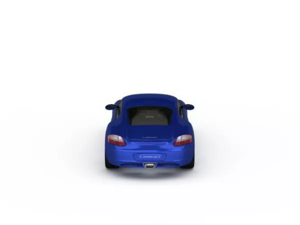 Porsche Cayman Blue Edition 3d model Porsche Cayman Blue Edition 3d model