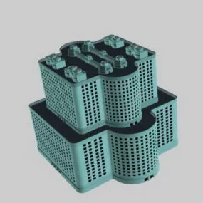 Postmodern Architecture 3d model