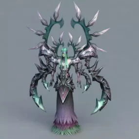 Powerful Humanoid Demon 3d model