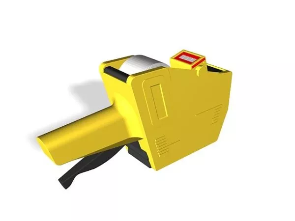 Price Label Gun 3d model Price Label Gun 3d model
