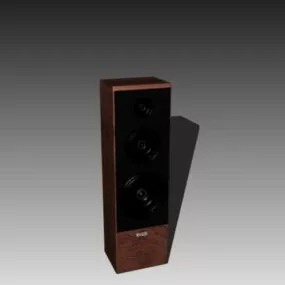 Professional Stage Speaker 3d model