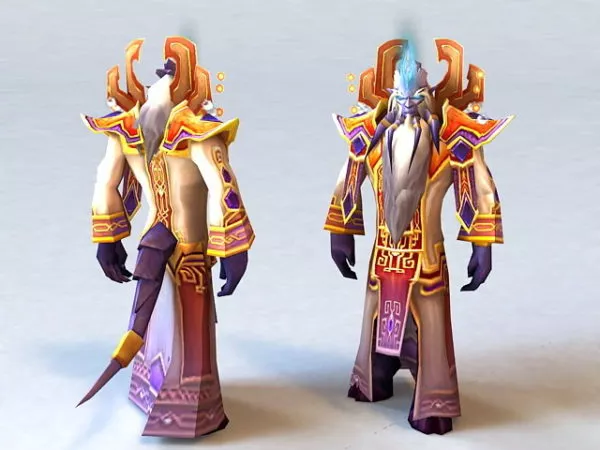 Prophet Velen 3d model Prophet Velen 3d model