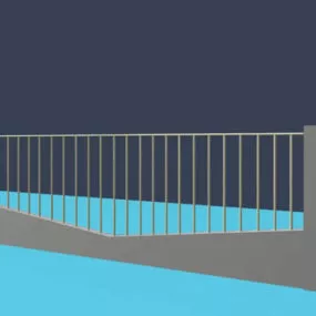 Protective Fence 3d model