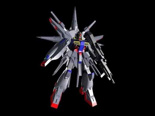 Providence Gundam Character 3d model Providence Gundam Character 3d model