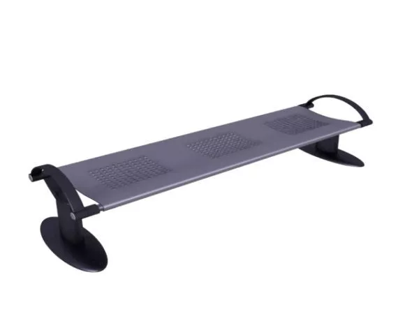 Public Metal Waiting Bench 3d model Public Metal Waiting Bench 3d model