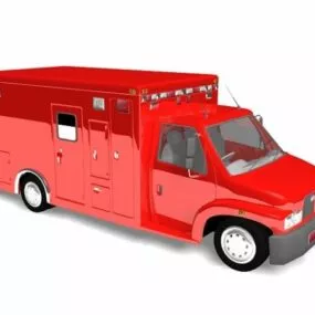 Pumper Fire Truck 3d model