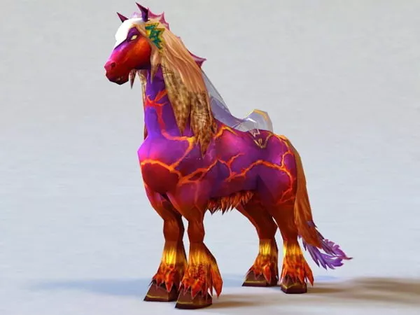 Realistic Medieval War Horse 3d model