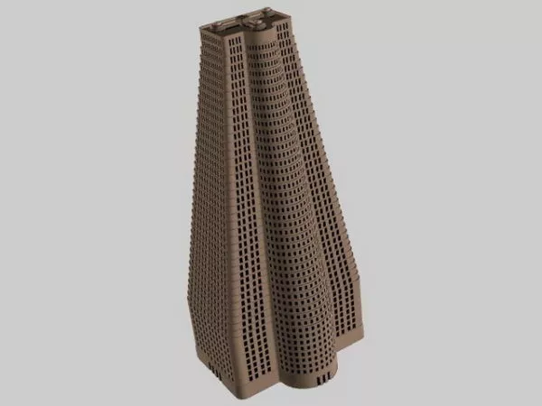 Pyramid Building 3d model Pyramid Building 3d model