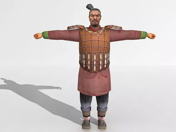 Viking Warrior Character 3d model
