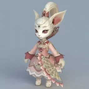Queen Cat 3d model