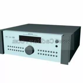 Rotel Surround Sound Amplifier 3d model