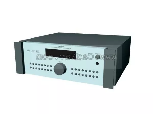 Rotel Surround Sound Amplifier 3d model Rotel Surround Sound Amplifier 3d model