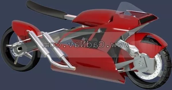 Racing Motor 3d model Racing Motor 3d model