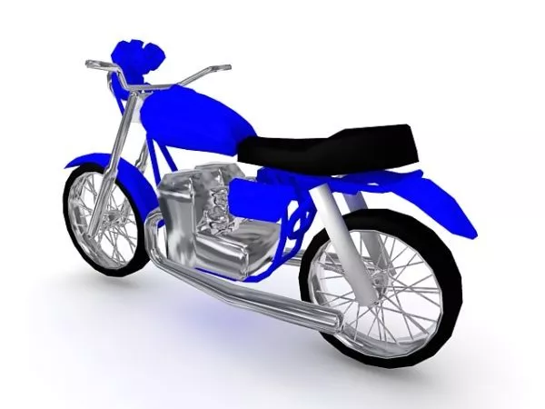 Racing Motorcycle 3d model Racing Motorcycle 3d model