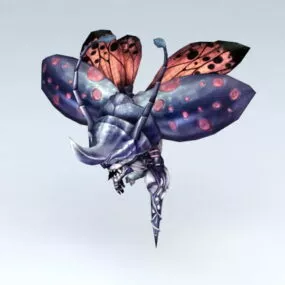 Rage Beetle Monster Rigged 3d model