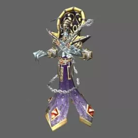 Rage Winterchill – Wow Character 3d model