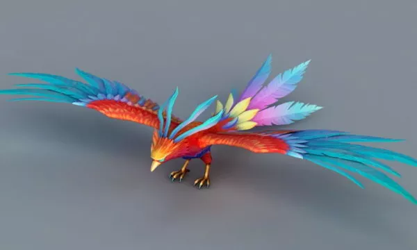 Chinese Legendary Creature Statue 3d model