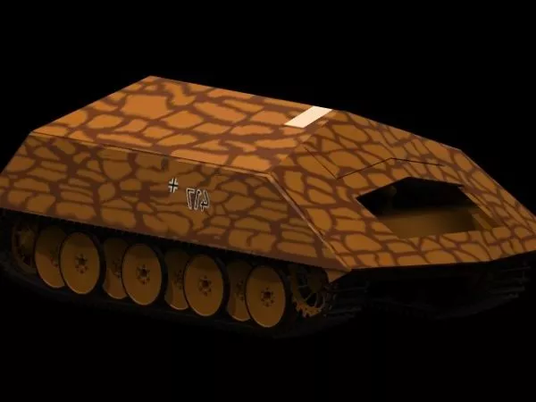 Rammtiger Armed Vehicle 3d model Rammtiger Armed Vehicle 3d model