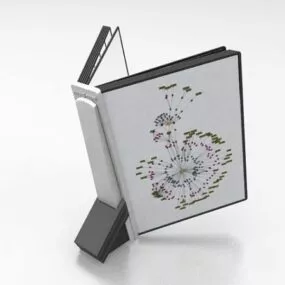 Reading Book Holder 3d model