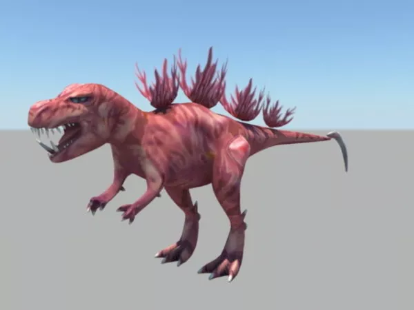 Tyrannosaurus Rex Dinosaur Rigged 3d model