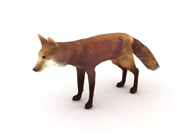 Fnaf Fox Character 3d model