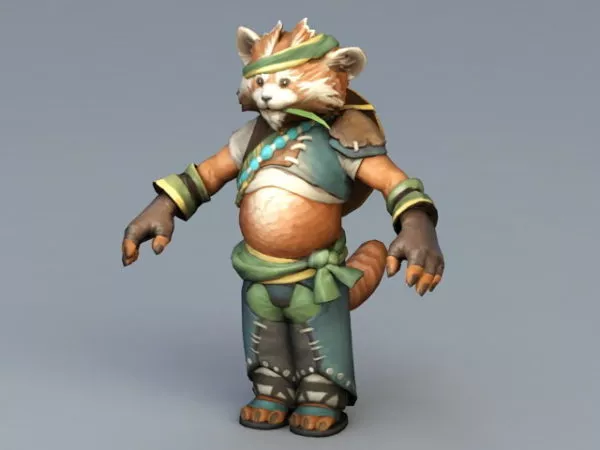 Old Teddy Bear 3d model