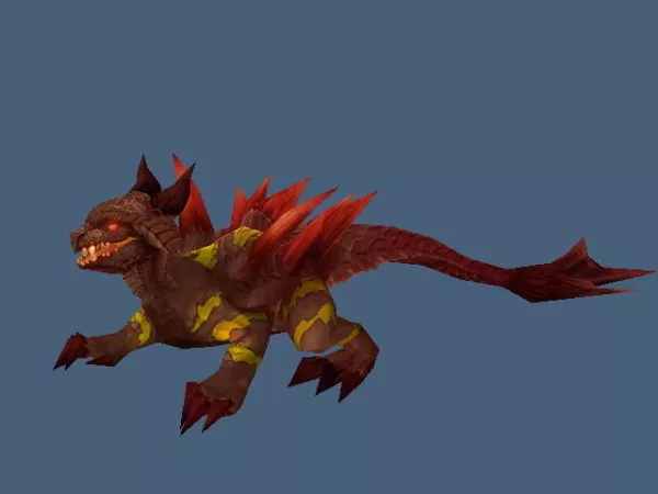 Monster Rat Rigged 3d model