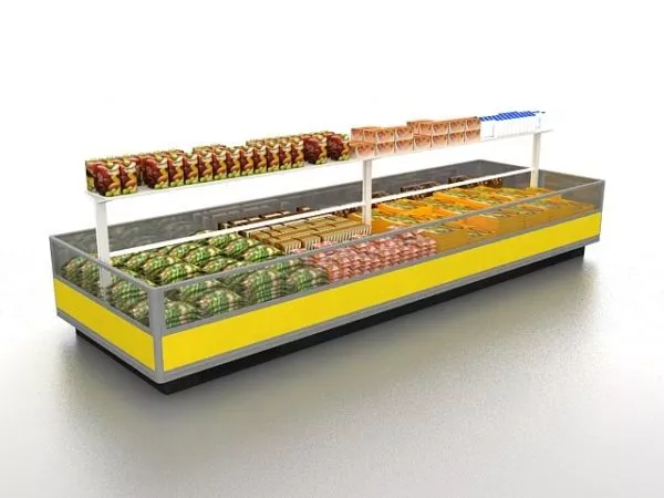 Refrigerated Food Display Cases 3d model Refrigerated Food Display Cases 3d model