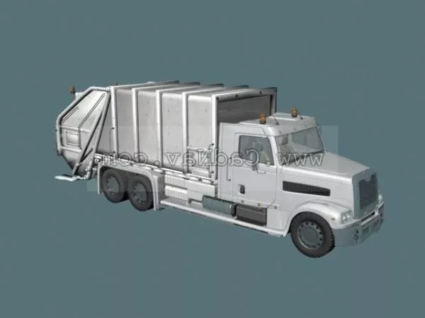 Refuse Collection Vehicle 3d model Refuse Collection Vehicle 3d model