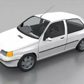 Renault 5 Turbo Hatchback 3d model