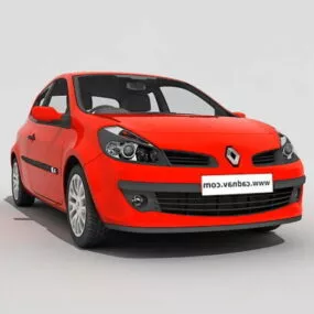 Renault Clio Hatchback 3d model