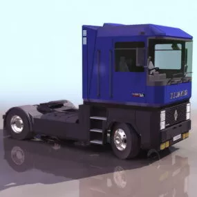 Renault Magnum Heavy-duty Truck 3d model